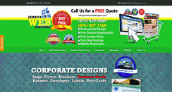 Desktop Screenshot of jamaicawebdesigner.com